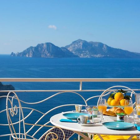 Il Sogno Di Lina Sorrento Coast Capri View Villa Massa Lubrense Eksteriør billede