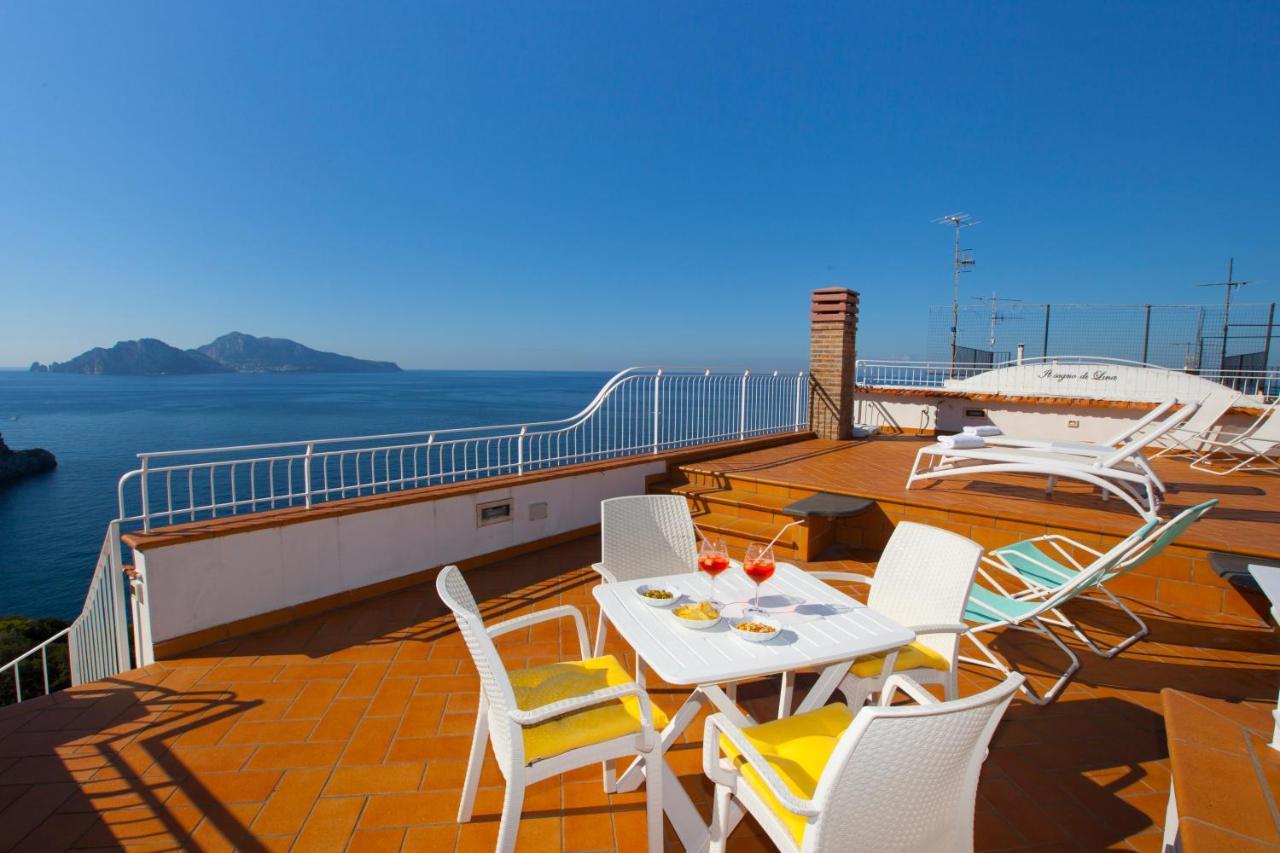 Il Sogno Di Lina Sorrento Coast Capri View Villa Massa Lubrense Eksteriør billede