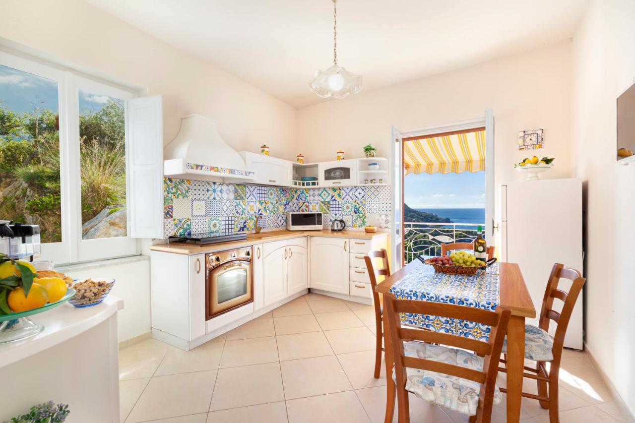 Il Sogno Di Lina Sorrento Coast Capri View Villa Massa Lubrense Eksteriør billede