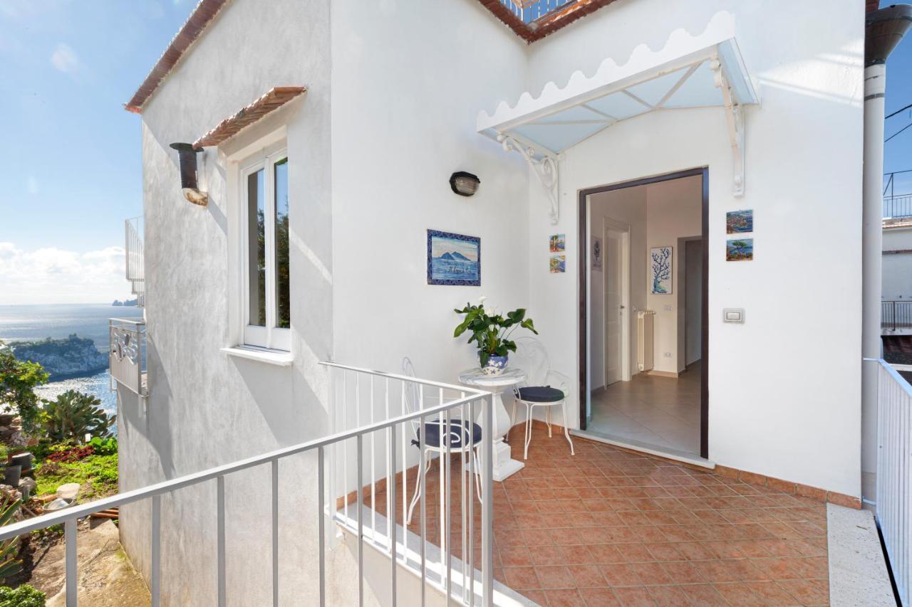 Il Sogno Di Lina Sorrento Coast Capri View Villa Massa Lubrense Eksteriør billede