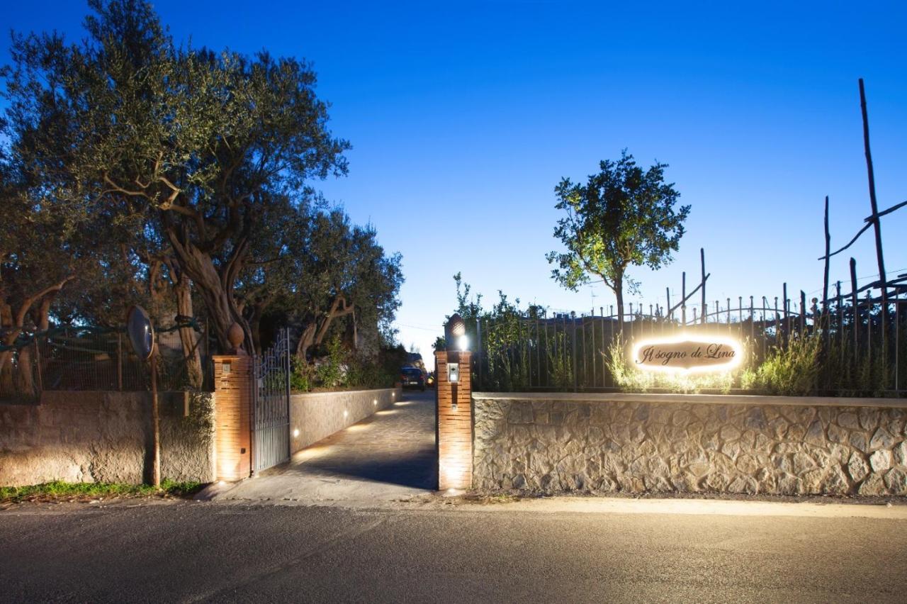 Il Sogno Di Lina Sorrento Coast Capri View Villa Massa Lubrense Eksteriør billede